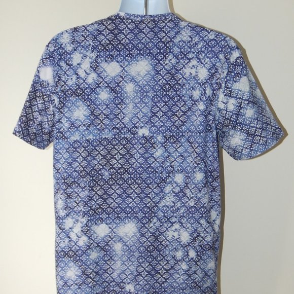 Robert Graham MYLO Skulls Graphic Navy Cotton T Shirt Size M; L - Picture 5 of 6